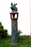 Proll Tomáš, Čekání -ptačí krmítko výška 130 cm